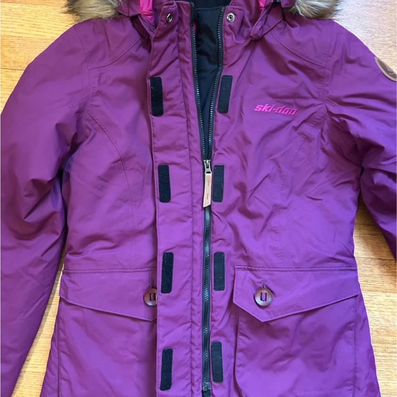 Ski-Doo Women's Ski Snow Mobile Jacket, size Medium - Picture 3 of 8